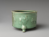 Incense Burner, Stoneware with celadon glaze (Longquan ware), China