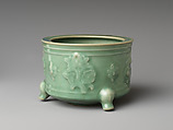 Incense Burner, Stoneware with celadon glaze (Longquan ware), China