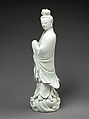 White-Robed Guanyin, Porcelain with white glaze (Dehua ware), China