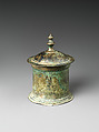 Covered Reliquary, Bronze, Pakistan (ancient region of Gandhara)
