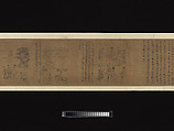 The Classic of Filial Piety, Li Gonglin (Chinese, ca. 1041–1106), Handscroll; ink and color on silk, China