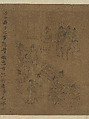 The Classic of Filial Piety, Li Gonglin (Chinese, ca. 1041–1106), Handscroll; ink and color on silk, China
