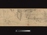 Odes of the State of Bin, Unidentified artist, Handscroll; ink on paper, China