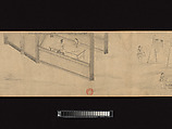 Odes of the State of Bin, Unidentified artist, Handscroll; ink on paper, China