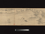 Odes of the State of Bin, Unidentified artist, Handscroll; ink on paper, China