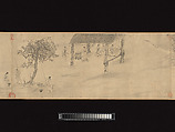 Odes of the State of Bin, Unidentified artist, Handscroll; ink on paper, China