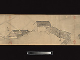Odes of the State of Bin, Unidentified artist, Handscroll; ink on paper, China