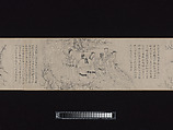 Liu Chen and Ruan Zhao Entering the Tiantai Mountains, Zhao Cangyun (Chinese, active late 13th–early 14th century), Handscroll; ink on paper, China