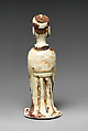 Daoist Priest with Zodiac Animal, Ram, Stoneware, China
