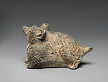 Tomb Figure of Rat, Earthenware, China