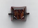 Square Cup, Amber, China