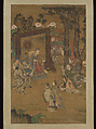 Remonstrating with the emperor, Liu Jun (Chinese, active ca. 1475–ca. 1505), Hanging scroll; ink and color on silk, China