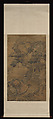Drunken recluse beneath an old tree, Chen Zihe (Chinese, active early 16th century), Hanging scroll; ink on silk, China