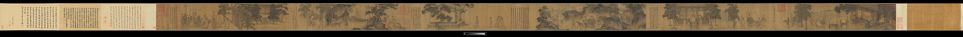 Duke Wen of Jin Recovering His State, Attributed to Li Tang (Chinese, ca. 1070s–ca. 1150s), Handscroll; ink and color on silk, China