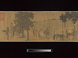 Duke Wen of Jin Recovering His State, Attributed to Li Tang (Chinese, ca. 1070s–ca. 1150s), Handscroll; ink and color on silk, China
