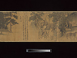 Duke Wen of Jin Recovering His State, Attributed to Li Tang (Chinese, ca. 1070s–ca. 1150s), Handscroll; ink and color on silk, China