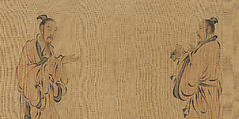 Odes of the State of Bin, Ma Hezhi (Chinese, ca. 1130–ca. 1170)  , and Assistants, Handscroll; ink, color, gold and silver on silk, China