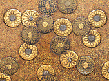 Cosmetic Box (Tebako) with Chrysanthemum Flowers, Lacquered wood with gold, silver takamaki-e, hiramaki-e, gold, silver foil application on nashiji ground; gilt bronze fittings, Japan