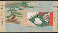 Illustrated Handscrolls of The Tale of Genji, Ryūjo (Tatsujo) (Japanese, active late 16th century), Five handscrolls; ink and color on paper (illustrations); ink on paper (texts), Japan