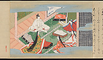 Illustrated Handscrolls of The Tale of Genji, Ryūjo (Tatsujo) (Japanese, active late 16th century), Five handscrolls; ink and color on paper (illustrations); ink on paper (texts), Japan