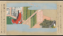 Illustrated Handscrolls of The Tale of Genji, Ryūjo (Tatsujo) (Japanese, active late 16th century), Five handscrolls; ink and color on paper (illustrations); ink on paper (texts), Japan