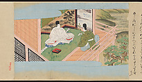 Illustrated Handscrolls of The Tale of Genji, Ryūjo (Tatsujo) (Japanese, active late 16th century), Five handscrolls; ink and color on paper (illustrations); ink on paper (texts), Japan