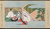 Illustrated Handscrolls of The Tale of Genji, Ryūjo (Tatsujo) (Japanese, active late 16th century), Five handscrolls; ink and color on paper (illustrations); ink on paper (texts), Japan