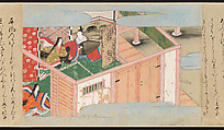 Illustrated Handscrolls of The Tale of Genji, Ryūjo (Tatsujo) (Japanese, active late 16th century), Five handscrolls; ink and color on paper (illustrations); ink on paper (texts), Japan