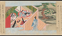 Illustrated Handscrolls of The Tale of Genji, Ryūjo (Tatsujo) (Japanese, active late 16th century), Five handscrolls; ink and color on paper (illustrations); ink on paper (texts), Japan