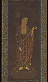 Jizō Bosatsu (Sanskrit: Ksitigharba), Unidentified Artist, Hanging scroll; ink and color on silk, Japan