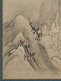 Chinese Sages, Attributed to Kano Sanraku (Japanese, 1559–1635), Pair of six-panel folding screens; ink on paper, Japan