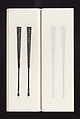 Book 1, Page 10, 11 Ink rubbings of bamboo carvings by Jin Xiya, Jin Xiya (Chinese, 1890–1979), Three volumes of rubbings; ink on paper, China