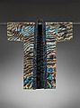 Fireman’s Jacket (Hikeshi-banten) with Chinese Warrior, Quilted cotton with tube-drawn paste-resist dyeing (tsutsugaki) with hand-painted details, Japan