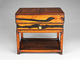 Inkstone cabinet, Persimmon wood, Korea