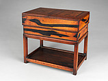 Inkstone cabinet, Persimmon wood, Korea