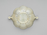 Bowl with lotus design, Jade (nephrite), China