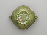 Bowl with floral design, Jade (nephrite), India
