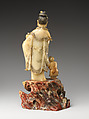 Bodhisattva Guanyin and attendant Sudhana, Soapstone, China