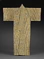 Kimono (Shijira), Extended plain-weave silk, Japan