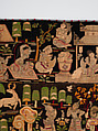 Scenes from the Thiri Rama, the Burmese adaptation of the Ramayana, U Paw Hnyun (Burmese, second half 19th century), Pictorial textile hanging (kalaga); appliqué and embroidery on velvet with applied sequins, glass seed pearls, gold-gilt and silver-gilt metal thread, Myanmar (Burma), Yangon or Mandalay