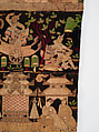 Scenes from the Thiri Rama, the Burmese adaptation of the Ramayana, U Paw Hnyun (Burmese, second half 19th century), Pictorial textile hanging (kalaga); appliqué and embroidery on velvet with applied sequins, glass seed pearls, gold-gilt and silver-gilt metal thread, Myanmar (Burma), Yangon or Mandalay