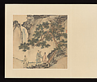 Paintings after old masters, Wu Long (Chinese, active late 17th–early 18th century), Album of fourteen leaves; ink and color on paper, China