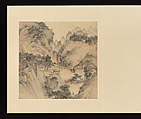 Paintings after old masters, Wu Long (Chinese, active late 17th–early 18th century), Album of fourteen leaves; ink and color on paper, China