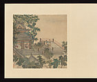 Paintings after old masters, Wu Long (Chinese, active late 17th–early 18th century), Album of fourteen leaves; ink and color on paper, China