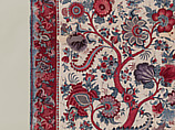 Palampore, Cotton (painted resist and mordant, dyed), India (Coromandel Coast), for the Sri Lankan market
