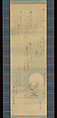 Hototogisu, Kubo Shunman (Japanese, 1757–1820), Hanging scroll; ink and color on silk, Japan
