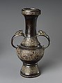 Vase with archaic-style motifs, Copper alloy, China