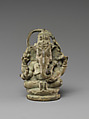 Seated Four-Armed Ganesha, Bronze, Indonesia, Java