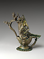Ganesha Ritual Lamp, Copper alloy, Nepal, Newar
