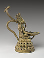 Ganesha Ritual Lamp, Copper alloy, Nepal, Newar